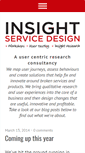 Mobile Screenshot of insightservicedesign.com